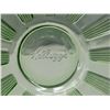 Image 5 : Kellogg's green depression glass bowl