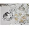 Image 2 : Clear glass dishware's - Cake stand, bowls, etc.