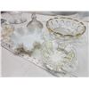 Image 3 : Clear glass dishware's - Cake stand, bowls, etc.