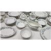 Image 3 : "Snowhite Regency" Johnson Bros large dish set - Plates, bowls, gravy dish, platters, etc.