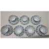 Image 2 : 7 matching teacups and saucers
