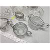 Image 3 : Assorted crystal dishes - bowls, cream n sugars, etc.
