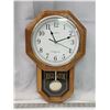 Image 1 : "Westminster Chime" wall clock, w/ pendulum - clock and chime works