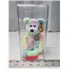 Image 1 : 1999 "BB bear" collectible bear, ty beanie baby - in clear case, like new