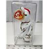 Image 4 : 1998 "Holiday" collectible bear, ty beanie baby - in clear case, like new