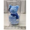 Image 3 : 1999 "Holiday Teddy" collectible bear, ty beanie baby - in clear case, like new
