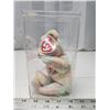 Image 4 : 2001 "Celebrate" collectible bear, ty beanie baby - in clear case, like new