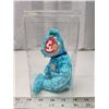 Image 4 : 2002 "Sparkles" collectible bear, ty beanie baby - in clear case, like new