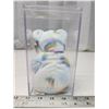 Image 3 : 2001 "Cheery" collectible bear, ty beanie baby - in clear case, like new
