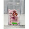 Image 1 : 2002 "Smitten" collectible bear, ty beanie baby - in clear case, like new