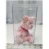 Image 4 : 2002 "Smitten" collectible bear, ty beanie baby - in clear case, like new