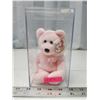 Image 1 : 2003 "Cure" collectible bear, ty beanie baby - in clear case, like new