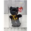 Image 1 : 2001 "Haunt" collectible bear, ty beanie baby - in clear case, like new