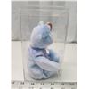Image 2 : 2001 "Four Seasons - Paris" collectible bear, ty beanie baby - in clear case, like new