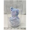 Image 3 : 2001 "Four Seasons - Paris" collectible bear, ty beanie baby - in clear case, like new