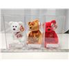 Image 2 : 3 Canada collectible bears, ty beanie babies - "Kanata", "Maple" & "Pierre" - in clear case, like ne