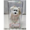 Image 1 : 1998 "Halo" collectible bear, ty beanie baby - in clear case, like new