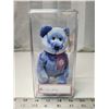 Image 1 : 2000 "Periwinkle" collectible bear, ty beanie baby - in clear case, like new
