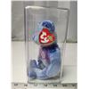 Image 2 : 2000 "Periwinkle" collectible bear, ty beanie baby - in clear case, like new