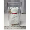 Image 3 : 1993 "Valentino" collectible bear, ty beanie baby - in clear case, like new
