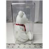 Image 4 : 1993 "Valentino" collectible bear, ty beanie baby - in clear case, like new