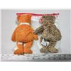 Image 4 : 2 Collectible bears, ty beanie babies - "Pappa" &"Harry" - in bag, like new