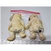 Image 4 : 2 Collectible bears, ty beanie babies - "Herschel" & "Cornbread" - in bag, like new