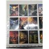 Image 2 : 1989 Boris Vallejo collector's cards - 3 sheets