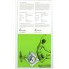 Image 2 : 2014 Swimming, Canadian fine silver 20 dollar coin, in folder