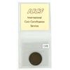 Image 3 : 1920C ICCS graded, NFLD Canadian large cent coin - VF20