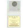 Image 2 : 1930 ICCS graded, Canadian silver 25 cent coin - F12