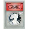 Image 1 : 2014W ANACS graded, USA 1oz fine silver - Silver Eagle dollar - PR70