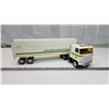 Image 2 : John Deere tin, model semi truck n trailer by ERTL