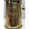 Image 2 : Vintage "British coal mining" brass paraffin safety lantern