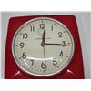Image 2 : General Electric, vintage wall electric clock - works - 7"x7"