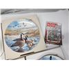 Image 4 : "Canadian Geese" collector's art décor, limited plates
