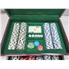 Image 3 : Nice Poker chips set, in wooden case - just need cards