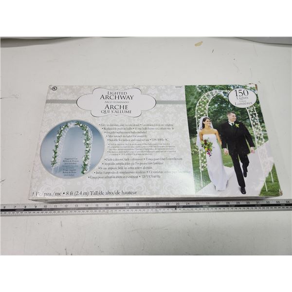 Lighted archway - appears complete