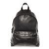 Image 1 : Givenchy Black Leather Logo Studs Backpack