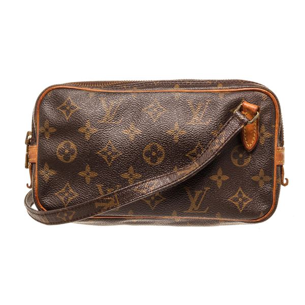 Louis Vuitton Brown Monogram Canvas Marly Bandouliere Crossbody Bag