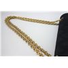 Image 6 : Chanel Black Quilted Fabric Medium Flap Bag