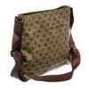 Image 3 : MCM Brown Coated Canvas Crossbody Bag