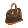 Image 2 : Louis Vuitton Brown Monogram Canvas Alma Handbag