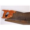 Image 3 : (3) Vintage Hand Saws: 2 x 29" Long & 1 x 27" Long
