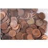 Image 2 : Bag of 235 Canadian Copper Pennies & a Few Misc. Coins