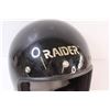 Image 2 : Raider DOT Approved Black Motorcycle Open-Faced Helmut - Size XL