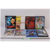 Image 1 : (8) DVD Movies and TV Series: Magnum PI (Tom Selleck) Season 1; Wall.E is Blu-ray