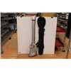 Image 1 : (2) 53" Silver Fishing Rod Case; and a 48" Black Golf Club Flight Case