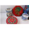Image 2 : (7) Lot Christmas Themed Collectors Tins #1