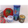 Image 3 : (7) Lot Christmas Themed Collectors Tins #1